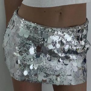 Sequin Mini Skirt